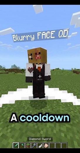 Java Combat In Minecraft Bedrock #shorts #minecraft #bedrock #mcpe