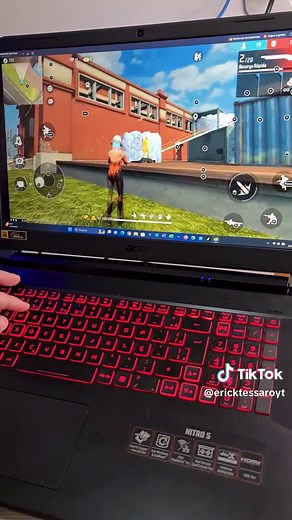Gaming Experience with Acer Nitro 5 | Free Fire on Notebook