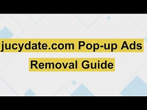 jucydate.com Pop-up Ads Removal (Mac OS)