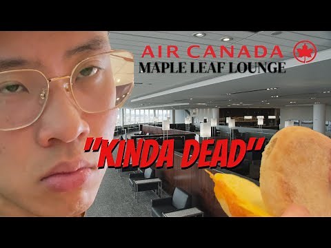 What it's like inside the Maple Leaf Lounge? | Pearson International Airport Terminal 1 Transborder