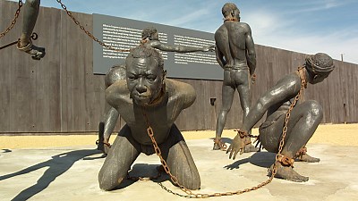 60 Minutes:The sculpture of slavery