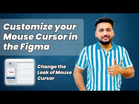 New Update in Figma 2024 Customize your mouse cursor in the Figma how change the look of mouse Arrow