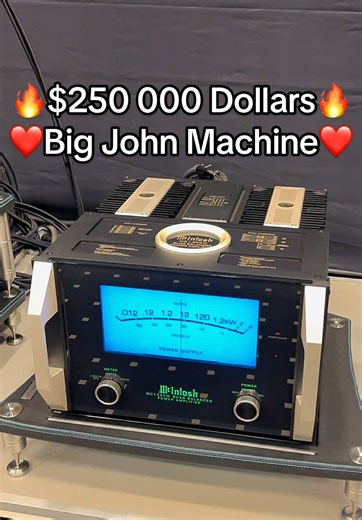 $250,000 Big John Machine Audiophile Sound System