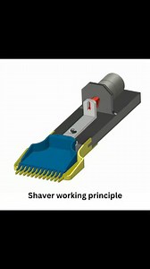240K views · 1.4K reactions | Shaving Trimmer working Principle Follow/share for more interesting design information videos Tech Zoo #trending #viralreels #reelsfb #trendingreels #SolidWorks #AutoCAD #caddy #design #3D #CADdesign #modeling #rendering | Tech Zoo | Facebook