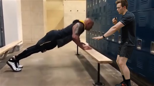 Push-ups for 30 days - before & after results