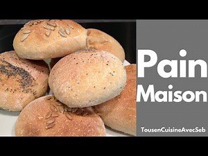 Recette de pain maison (tousencuisineavecseb)