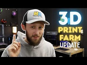 Mini Tour, Free Keychains & New Machines | 3D Print Farm Update