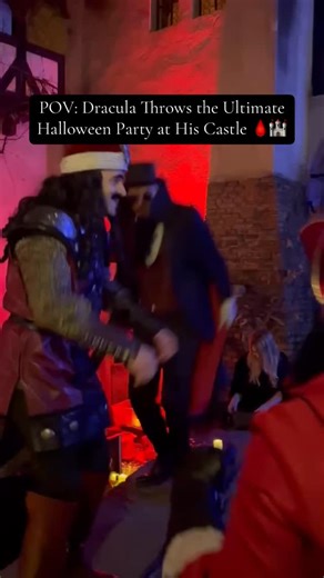 When Dracula throws a party… you know it’s going to be legendary. 🩸 Halloween night at Bran Castle, hosted by @dacrestokerauthor The vibes? Pure gothic magic. 🦇✨ #halloweenparty | Mysterious Adventures Tours