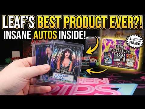 LOADED with Celebrity Autos! 2026 Leaf Pop Century Hobby Box Review!