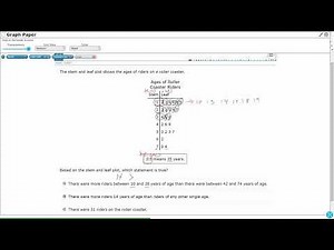6th Grade STAAR Practice Interpreting Numeric Data (6.13A - #14)