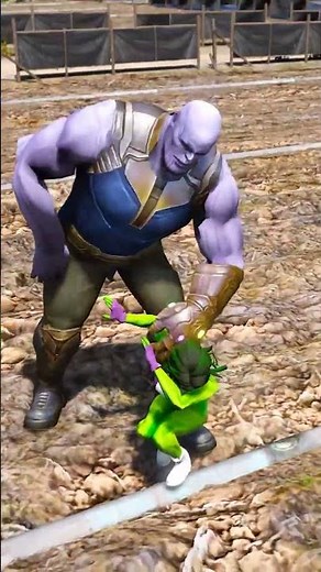 Thanos and Gamora vs Hulk: The Ultimate Titan Battle! #Thanos #Gamora #Hulk