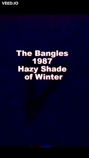 The Bangles - Hazy Shade of Winter Less than Zero Movie theme Song #80smusic #80s #mtv #4everhits