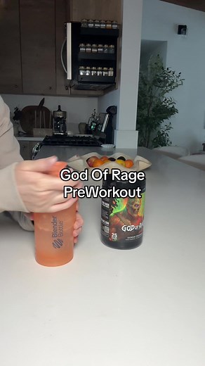 God of Rage High-Stim Pre-Workout for Intense Energy