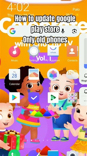@googleplay How to update google play store in old phones