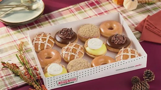 Krispy Kreme launches new Thanksgiving pie-inspired doughnuts for the holiday season