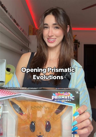 Opening Prismatic Evolutions Pokémon Cards