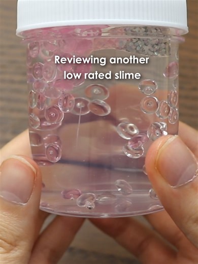 These were stunning tho😥 #slime #review #clear #satisfying #relaxing | slime review