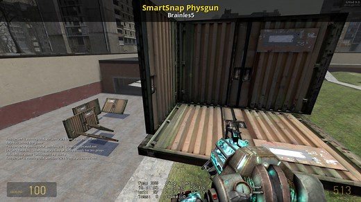 SmartSnap Physgun Mod for Garry's Mod 9 | GMod 9 Mods