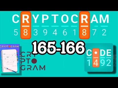 CRYPTOGRAM level 165 166