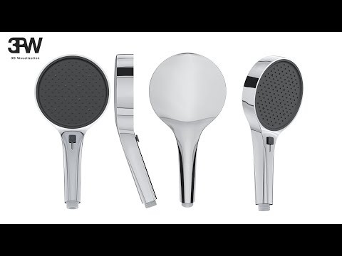 3D Render_ Shower Modeling and Rendering