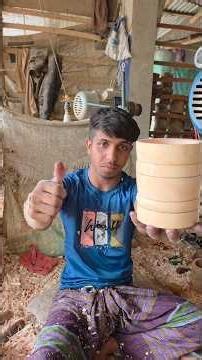 Amazing Skill of Making a Wooden Mortar and Pestle