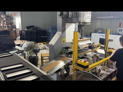 Semi-Auto Rigid Box Production Line |Cutlery Box Making at Customer’s Factory | High Precision Setup