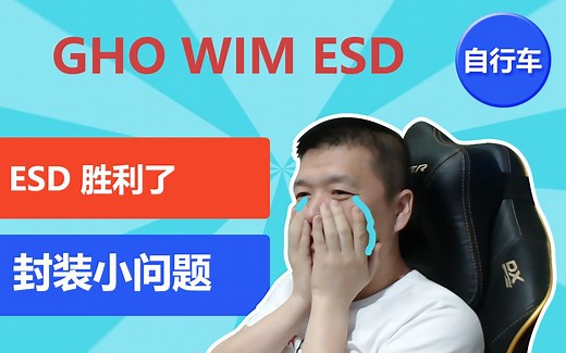 系统恢复文件之GHO WIM ESD白话说明