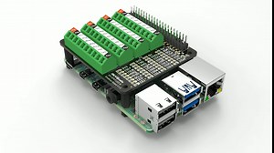 REXQualis RPi GPIO Status LED & Terminal Block Breakout Board HAT for Raspberry Pi A+ 3A+ B+ 2B 3B 3B+ 4B