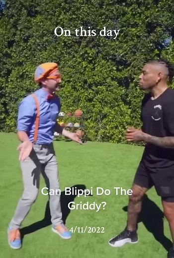 Blippi Doing the Griddy | On This Day 4/11/2022