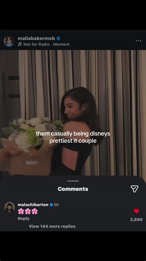 Disney's Cutest Couple: Malachi Barton and Malia Baker