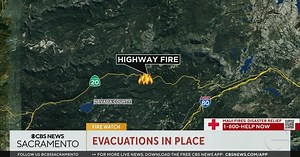 Nevada County evacuations still in place due to Highway Fire near Washington