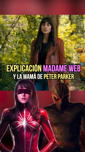 1.9M views · 64K reactions | Explicación de Madame Web #madameweb #spiderman #spiderwoman #venom #spiderverse #sydneysweeney #dakotajohnson #euphoria #spidergirl #intothespiderverse #morlun #marvel | Angel Garay | Facebook