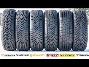 Best All Season Tire for 2024? Michelin vs Bridgestone vs Continental vs Pirelli vs Dunlop vs Yoko