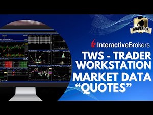 Interactive Brokers Tutorial: How to understand IB Market Data and Fees on Trader Workstation TWS