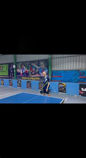 thyda's forehand loop #ngotabletennisacademy #tabletennis #fyp #following #highlight