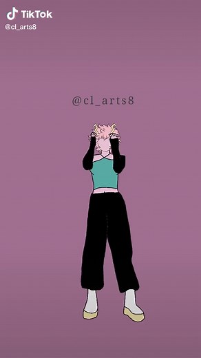 Mina Ashido BNHA Animation Dance | Anime Flipaclip Violão