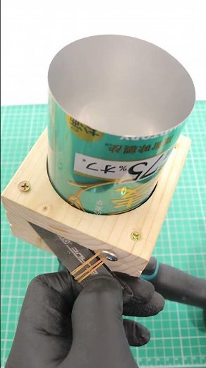 アルミ缶カッターの使い方 #diy #アルコールストーブ