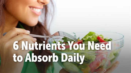 WATCH: It's Essential to Ingest These Nutrients Daily