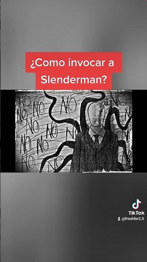¿Como invocar a Slenderman?