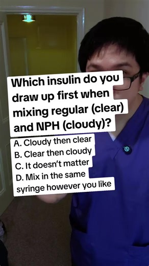 Insulin Mixing Tips: Clear Before Cloudy Explained