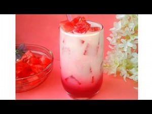Watermelon milkshake Recipe /How to make Watermelon Smoothie/Summer Drinks Recipes and Ramadan