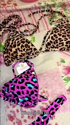 🔥👙 Biquíni Cortininha Marquinha Fio Dental com Bojo Removível ✨🌴