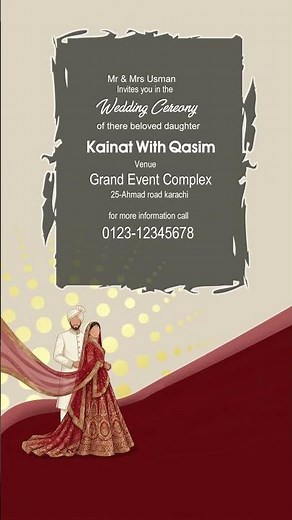 Free & Blank Wedding Invitations video Free Download - Wedding Invites without text