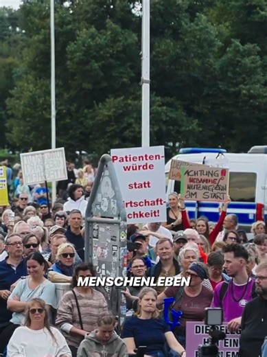 Alles für unser Gesundheitssystem 🙏 Danke Berlin!