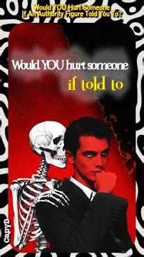 This experiment genuinely terrifies me. The fact that 65% of normal people would do this...😨