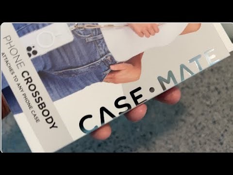 Unboxing Casemate Phone Cross Body Attaches to any phone case