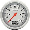 Auto Meter 4497: Ultra-Lite In-Dash Tachometer 3-3/8" electrical - JEGS