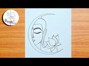 Easy Lord Buddha Drawing | Buddha Purnima Special Drawing | Lord Buddha Face Drawing | Art Video