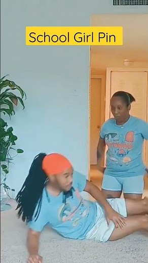Funny School Girl Pin Challenge