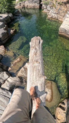 One of my favorite hidden 💎’s #california #nature #california #cliffjumping #pov | Jodyyce